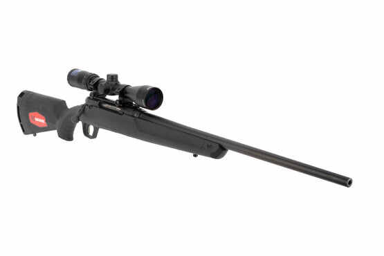 Savage Axis 2 XP 6.5 creedmoor rifle features a 22 inch barrel